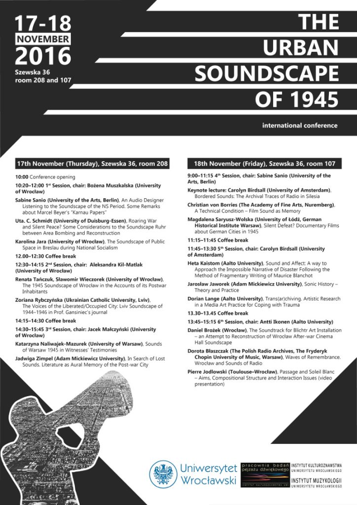 Poster of the conference